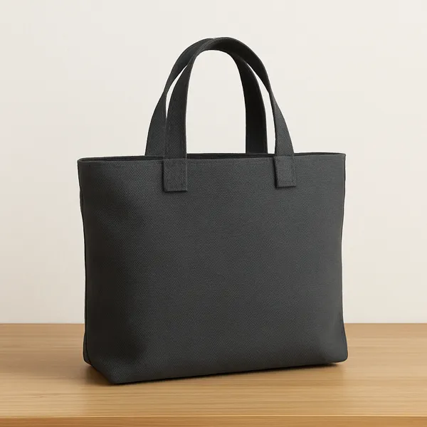 bolso loneta gris marengo