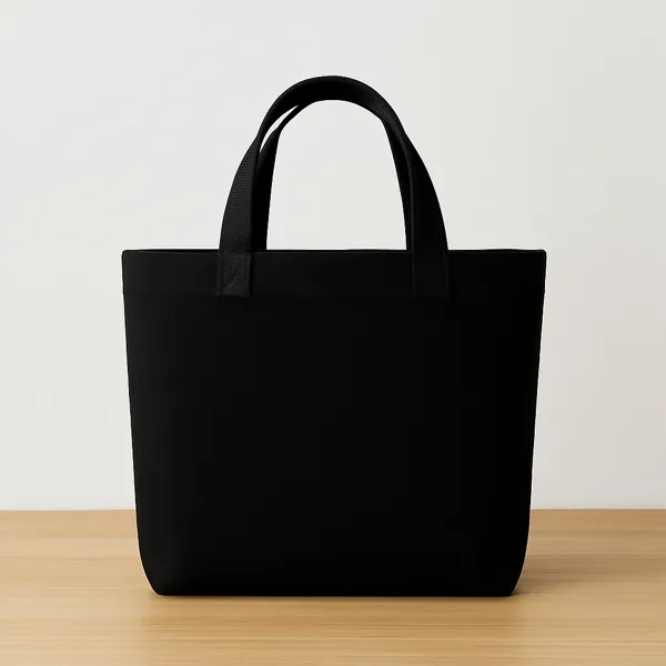 bolso loneta negra