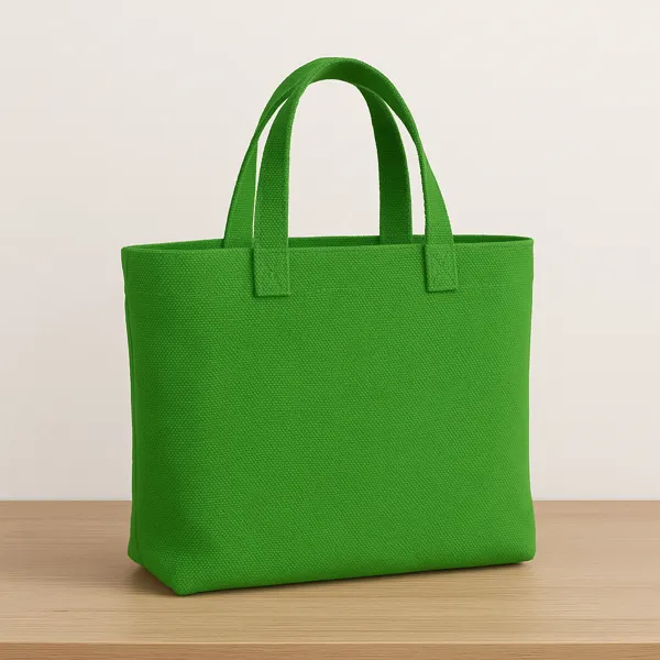 bolso loneta verde