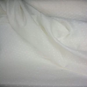Tela Visillo Beige Plumeti
