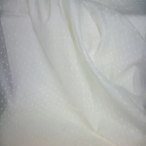 Tela Visillo Blanco Plumeti